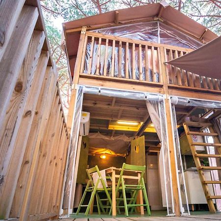 Camping Il Capannino Glamping Village มารินา ดิ บิบโบนา ภายนอก รูปภาพ