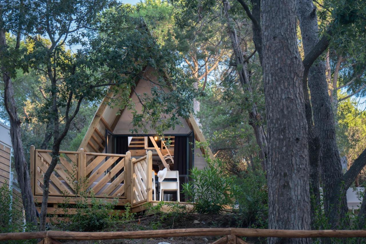Camping Il Capannino Glamping Village มารินา ดิ บิบโบนา ภายนอก รูปภาพ